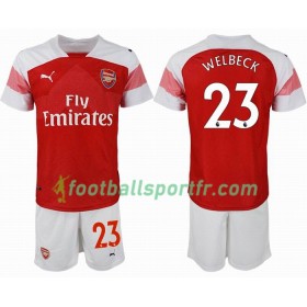 Tenue Arsenal WELBECK 23 Enfant Domicile 2018-2019 Maillot de Foot